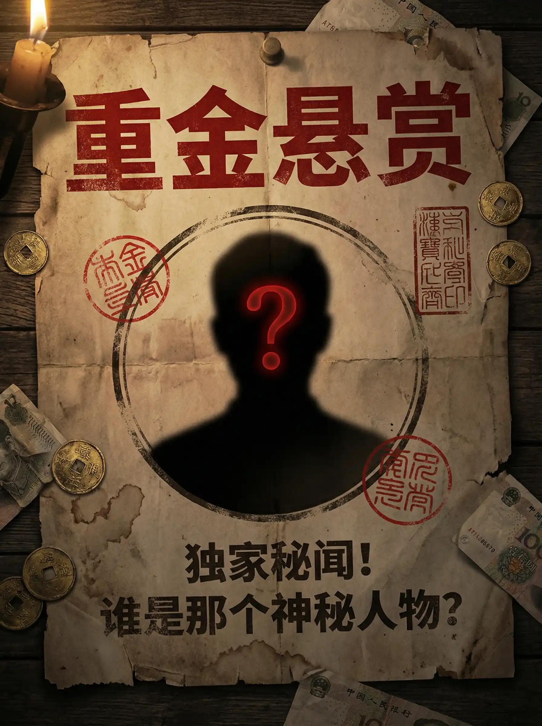 棒棒TV - 重金悬赏线索征集令